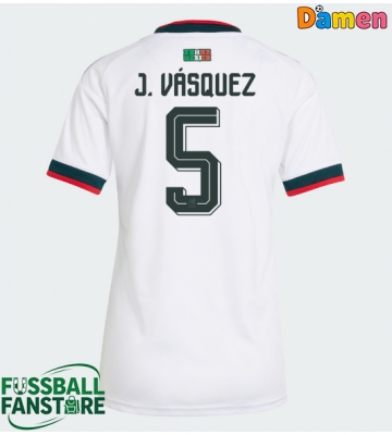 Mexiko Johan Vasquez #5 Replik Auswärtstrikot Damen WM 2026 Kurzarm